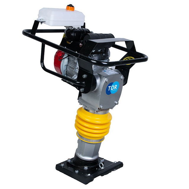 Вибротрамбовка 70 кг, 10кН (Honda) чугунный корпус TOR HCR-80B
