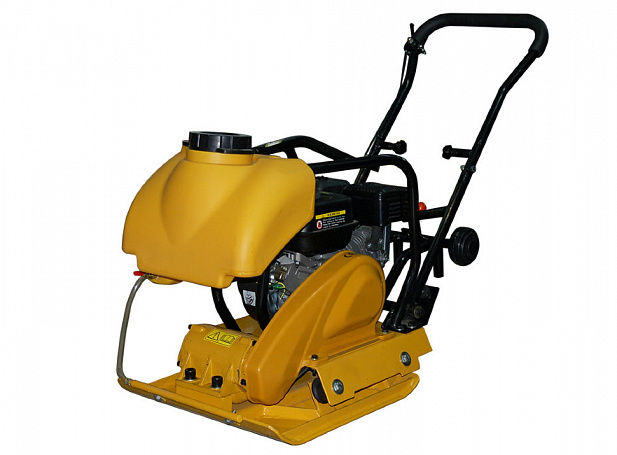 Виброплита 55 кг, 15кН (Honda), бак, колесный комплект TOR C-60