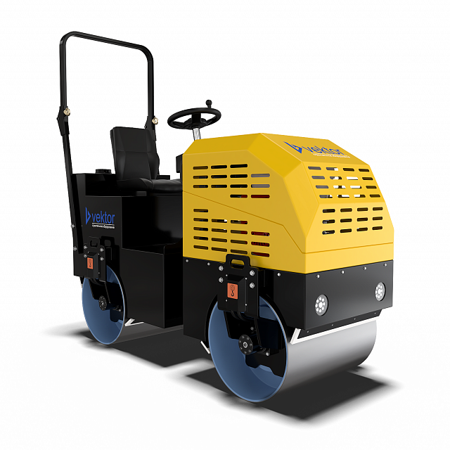 Виброкаток тандемный Vektor VRDR-1000